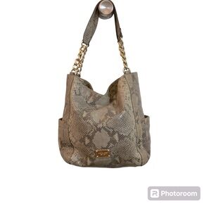 Michael Kors snake skin bag